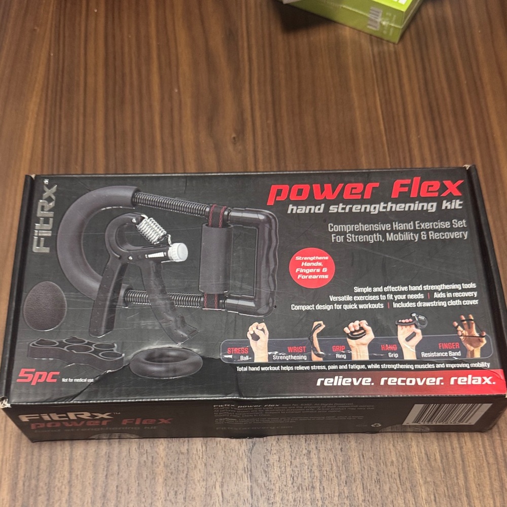 Power Flex Hand Strengthening Kit - Black